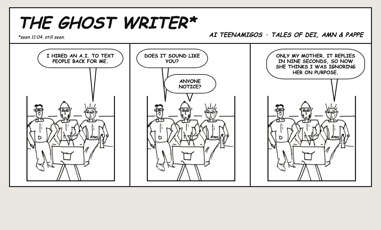 THE GHOST WRITER